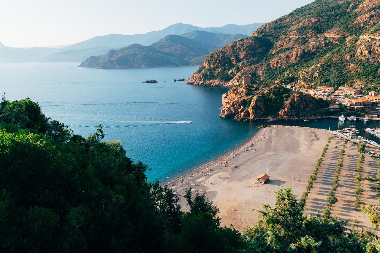 Coast of Corsica